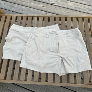 Nike Golf Fit Dry khaki shorts. 2 pairs.